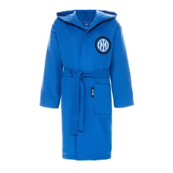 Inter Ciabatte E Accappatoi^IM ACCAPPATOIO IN MICROFIBRA BAMBINO BLU