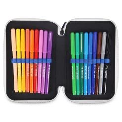 Inter Astucci^IM ASTUCCIO TRE ZIP BLU