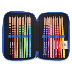 Inter Astucci^IM ASTUCCIO TRE ZIP BLU