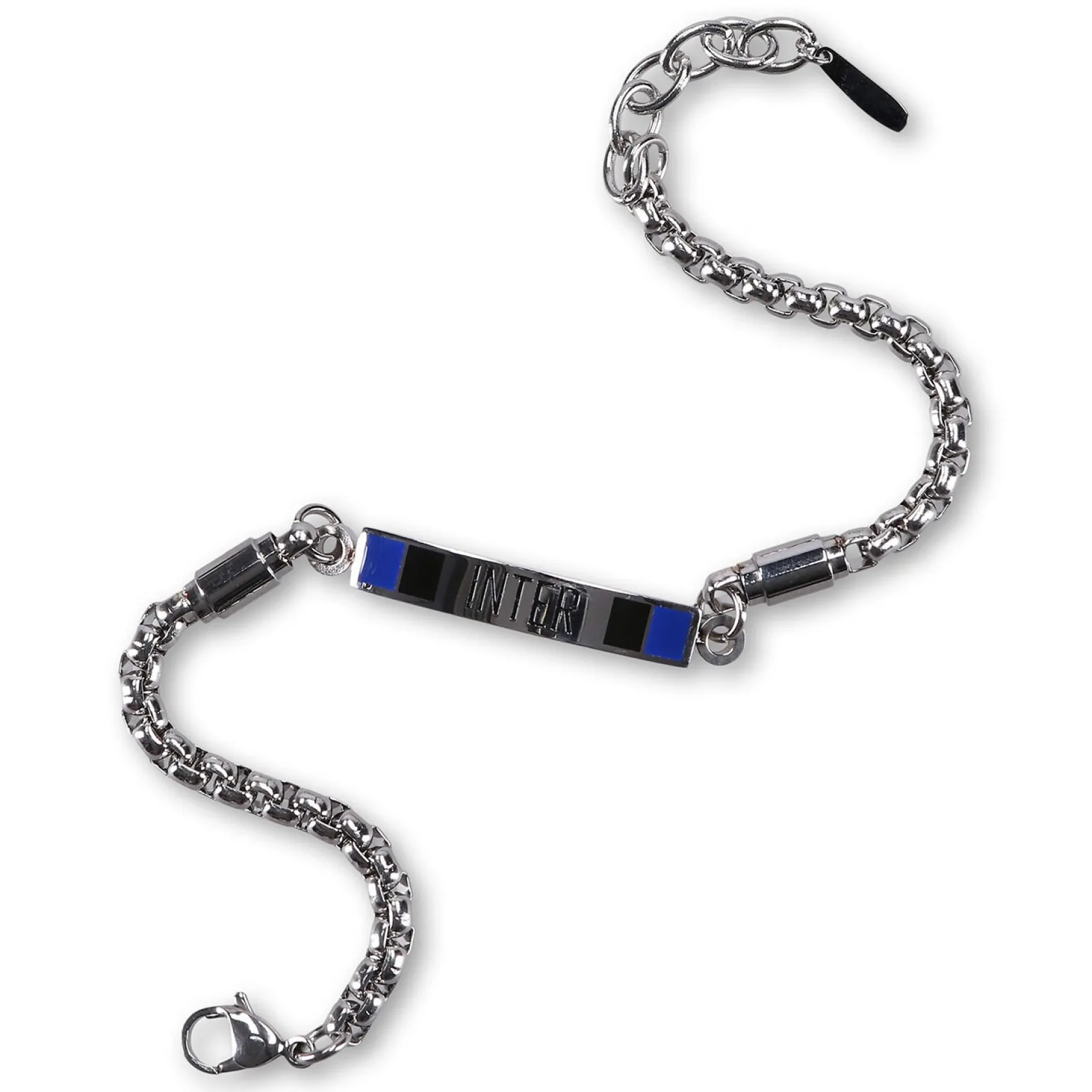 Inter Gioielli^IM BRACCIALETTO ACCIAIO SILVER