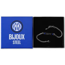 Inter Gioielli^IM BRACCIALETTO ACCIAIO SILVER
