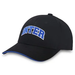 Inter Cappellini^IM CAPPELLINO DA BASEBALL BISCIONE NERO