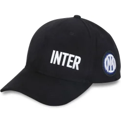 Inter Cappellini^IM CAPPELLINO DA BASEBALL CON VISIERA NERO