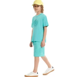 Inter Cappellini|Berretti E Guanti^IM CAPPELLINO EMBOSSED CREST BAMBINO GIALLO