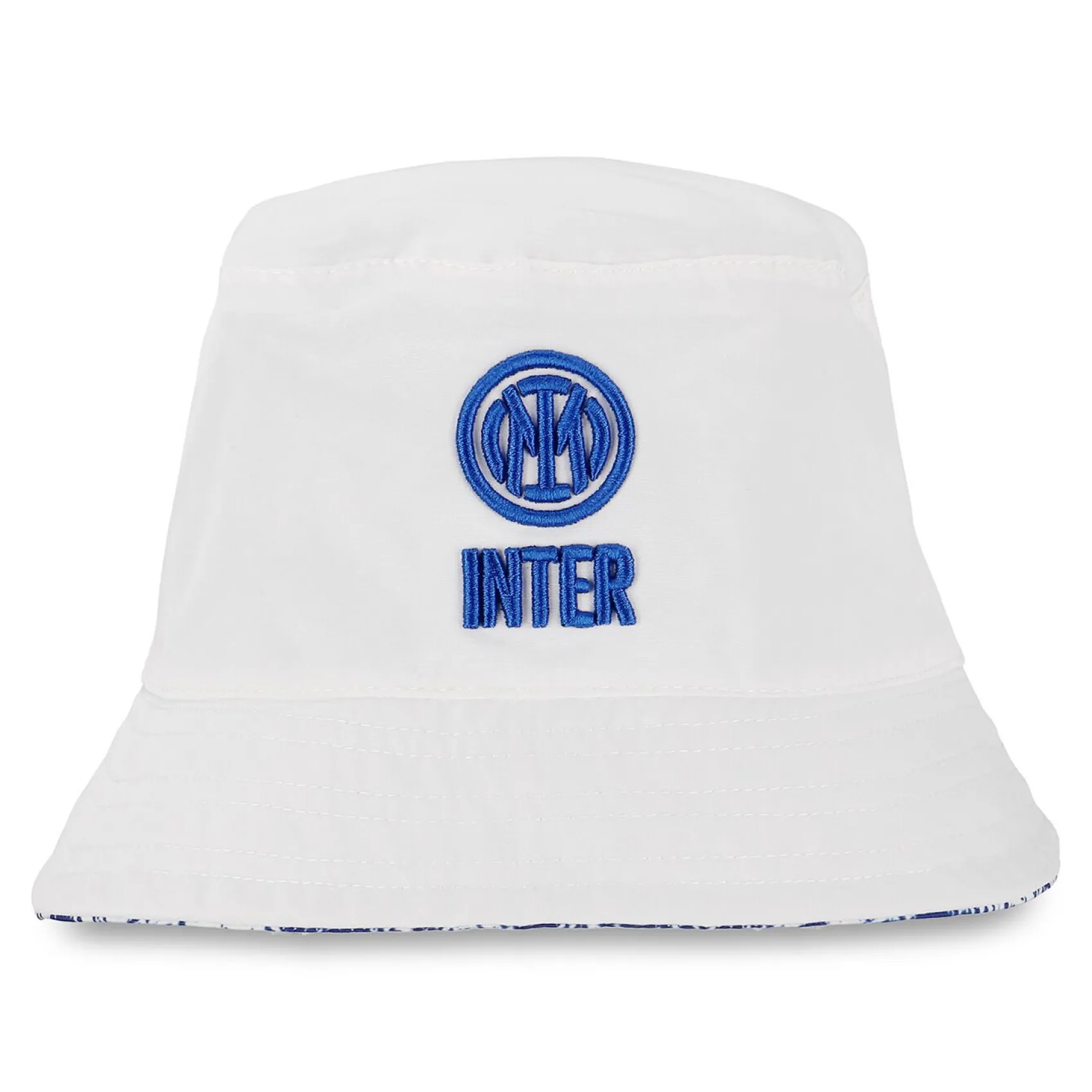 Inter Berretti E Guanti^IM CAPPELLO DA PESCATORE ALL OVER PATTERN BIANCO