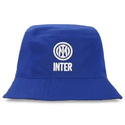 Inter Berretti E Guanti^IM CAPPELLO DA PESCATORE ALL OVER PATTERN NERO