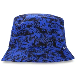Inter Berretti E Guanti^IM CAPPELLO DA PESCATORE ALL OVER PATTERN NERO