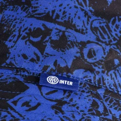 Inter Berretti E Guanti^IM CAPPELLO DA PESCATORE ALL OVER PATTERN NERO