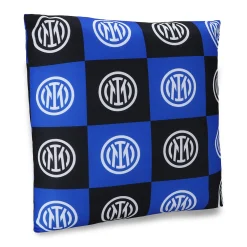 Inter Soggiorno^IM CUSCINO LOGHI ALL OVER NERO