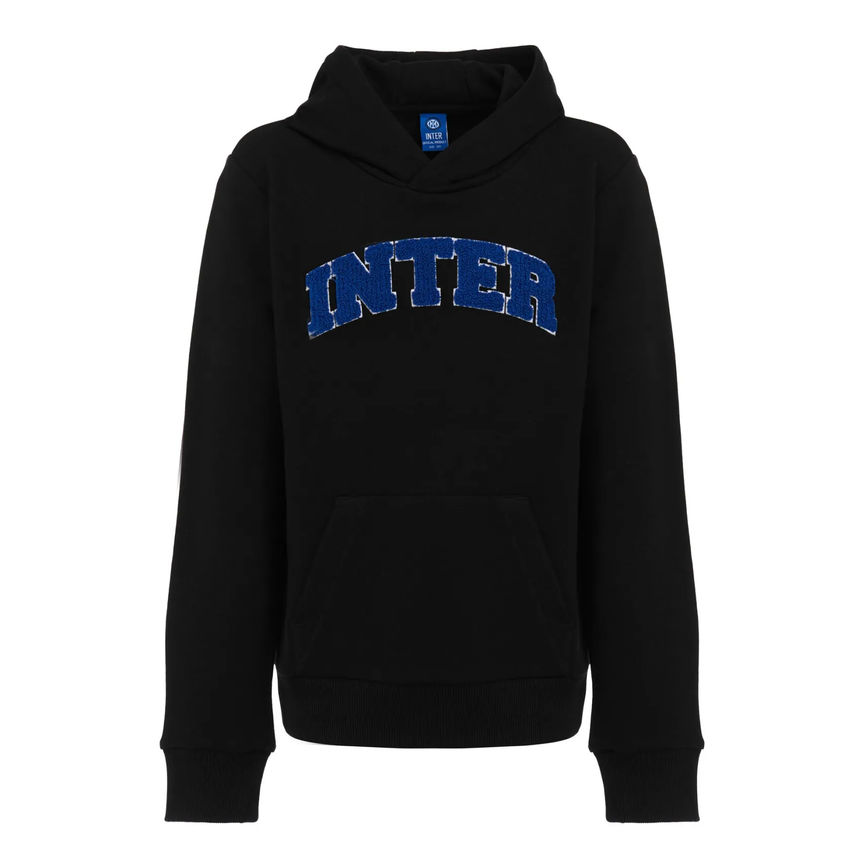 Inter Felpe E Giacche^IM FELPA CAPPUCCIO BISCIONE BAMBINO NERO