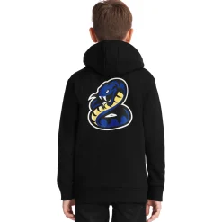 Inter Felpe E Giacche^IM FELPA CAPPUCCIO BISCIONE BAMBINO NERO