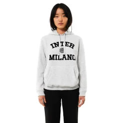 Inter Felpe E Giacche^IM FELPA CAPPUCCIO COLLEGE DONNA GRIGIO CHIARO