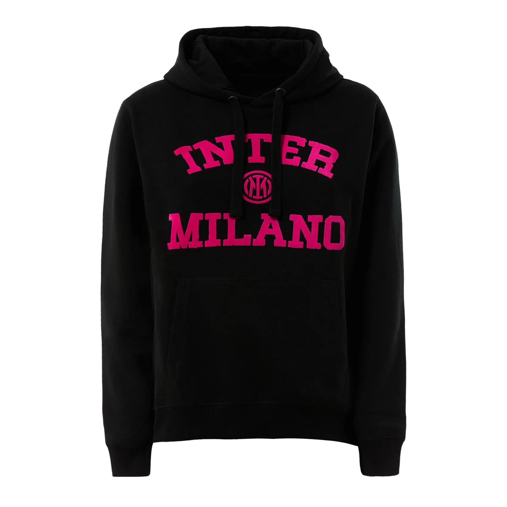 Inter Felpe E Giacche^IM FELPA CAPPUCCIO COLLEGE DONNA NERO