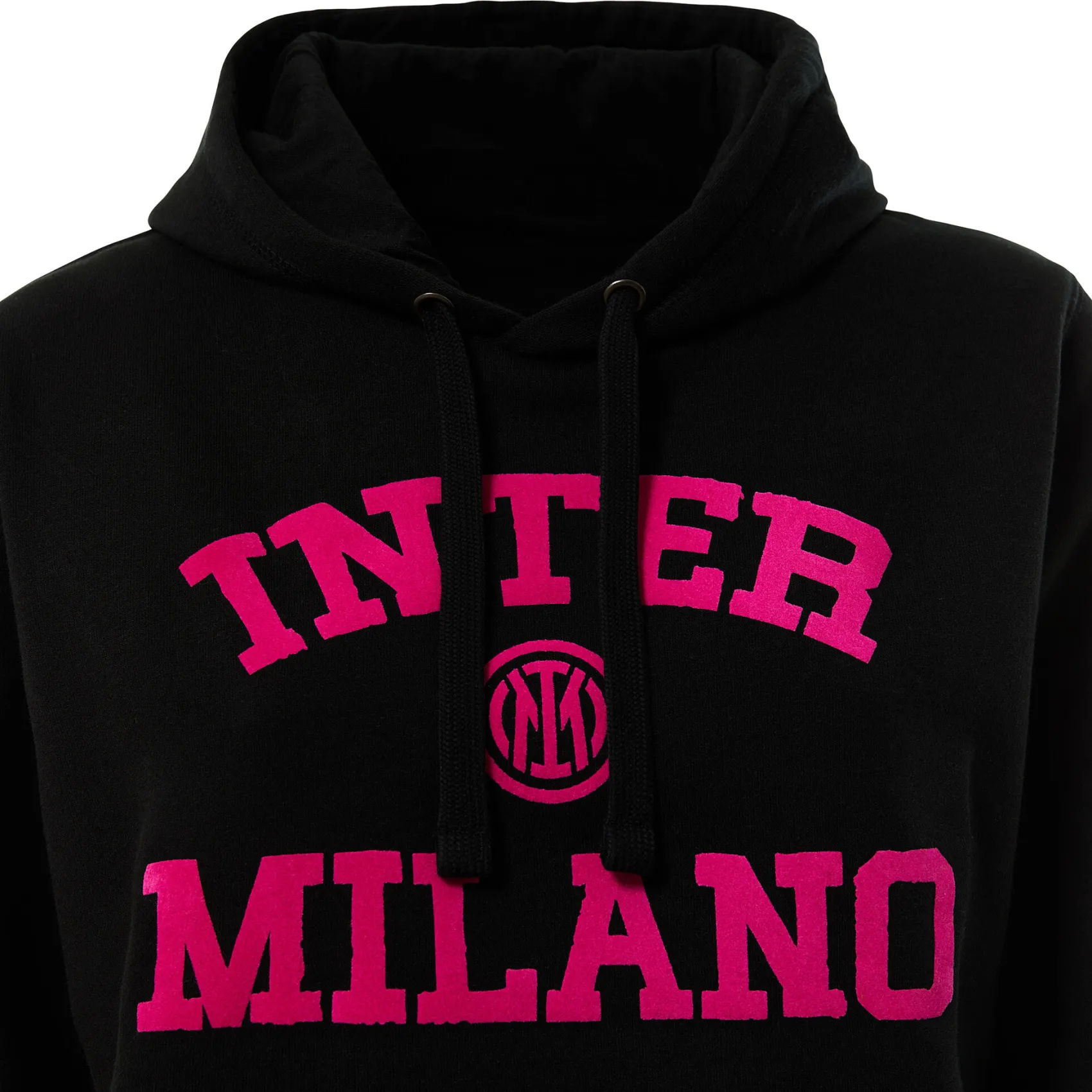 Inter Felpe E Giacche^IM FELPA CAPPUCCIO COLLEGE DONNA NERO