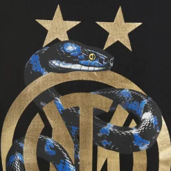 Inter Felpe E Giacche^IM FELPA CON CAPPUCCIO BACK TO STADIUM 22:43 DONNA NERO