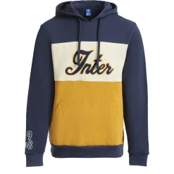 Inter Felpe E Giacche^IM FELPA CON CAPPUCCIO COLLEGE BLU NAVY