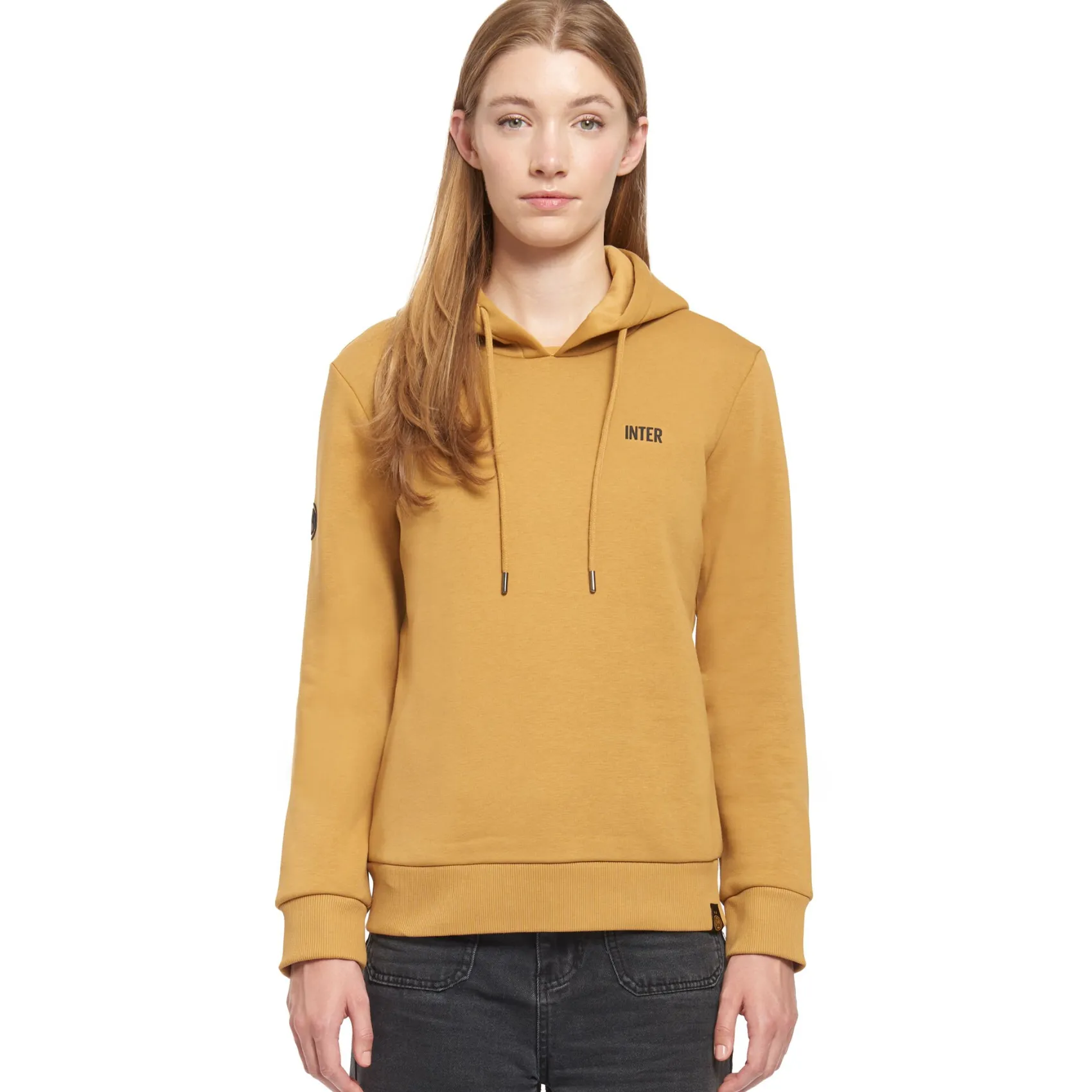 Inter Felpe E Giacche^IM FELPA CON CAPPUCCIO EVERYDAY DONNA MARRONE