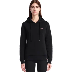 Inter Felpe E Giacche^IM FELPA CON CAPPUCCIO EVERYDAY DONNA NERO