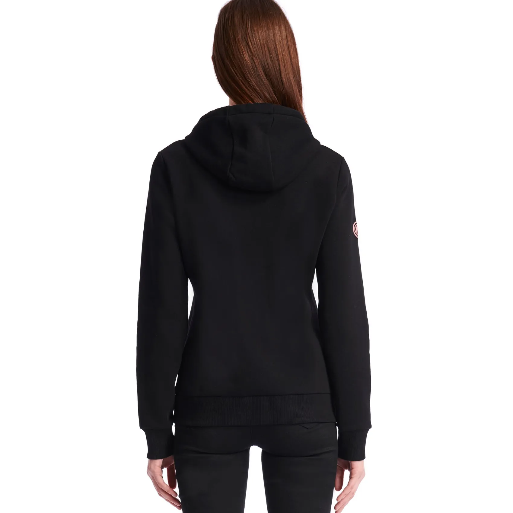 Inter Felpe E Giacche^IM FELPA CON CAPPUCCIO EVERYDAY DONNA NERO