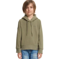 Inter Felpe E Giacche^IM FELPA CON CAPPUCCIO EVERYDAY BAMBINO VERDE MILITARE