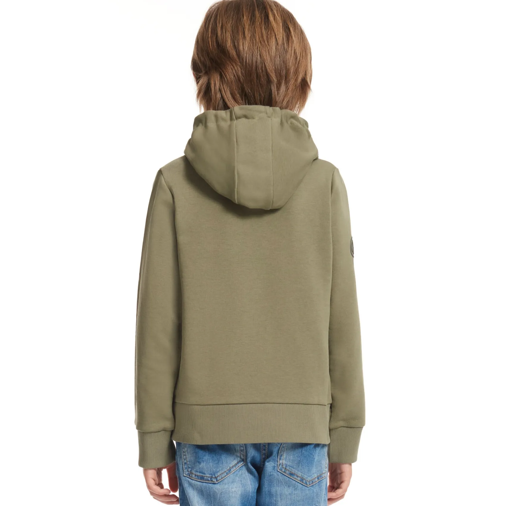 Inter Felpe E Giacche^IM FELPA CON CAPPUCCIO EVERYDAY BAMBINO VERDE MILITARE