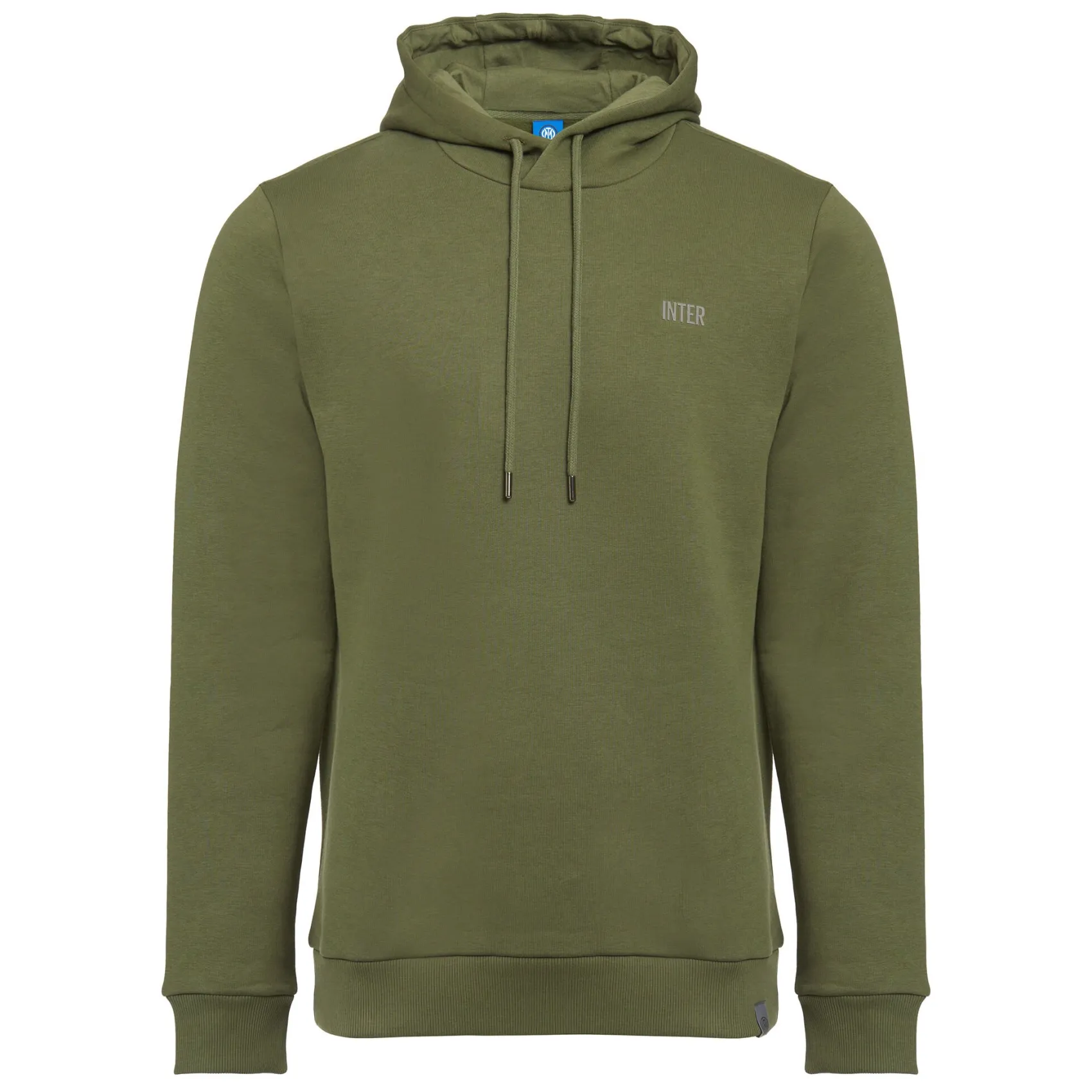 Inter Felpe E Giacche^IM FELPA CON CAPPUCCIO EVERYDAY VERDE PINO