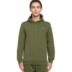 Inter Felpe E Giacche^IM FELPA CON CAPPUCCIO EVERYDAY VERDE PINO