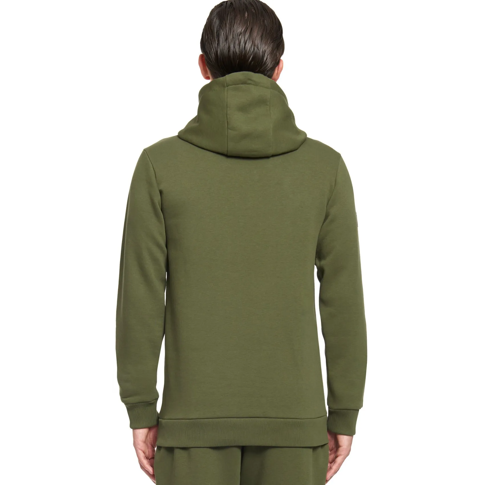 Inter Felpe E Giacche^IM FELPA CON CAPPUCCIO EVERYDAY VERDE PINO