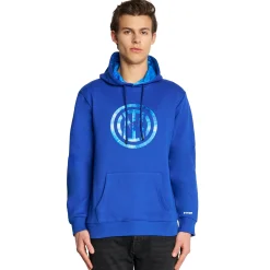 Inter Felpe E Giacche^IM FELPA CON CAPPUCCIO GALAXY CREST BLU ROYAL