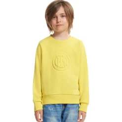 Inter Felpe E Giacche^IM FELPA GIROCOLLO EMBOSSED CREST BAMBINO GIALLO
