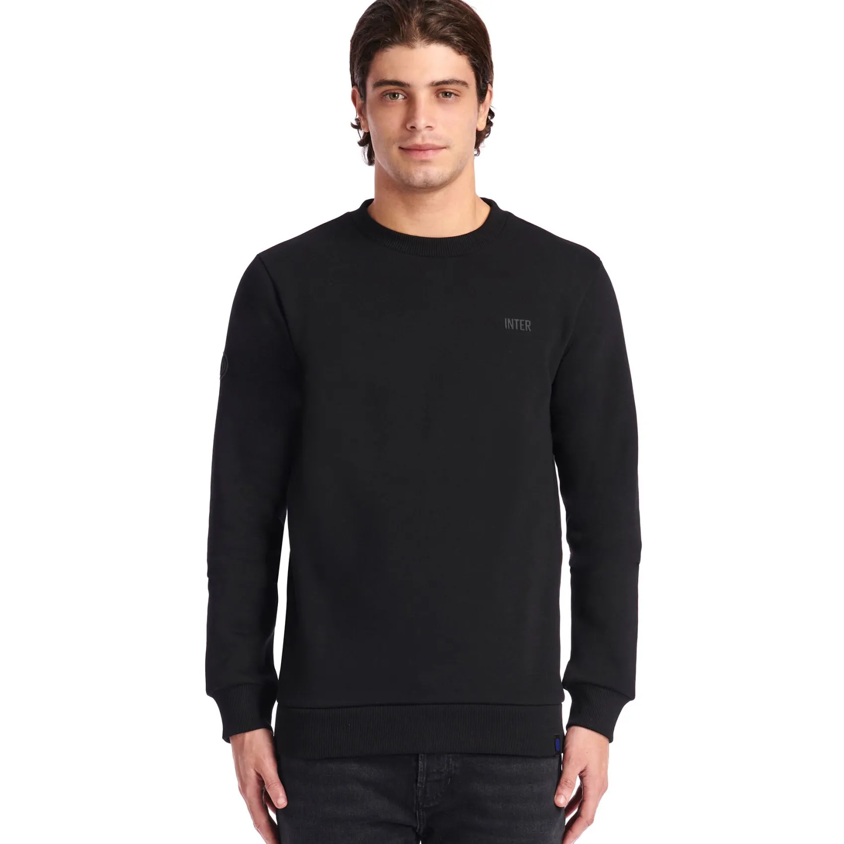 Inter Felpe E Giacche^IM FELPA GIROCOLLO EVERYDAY NERO
