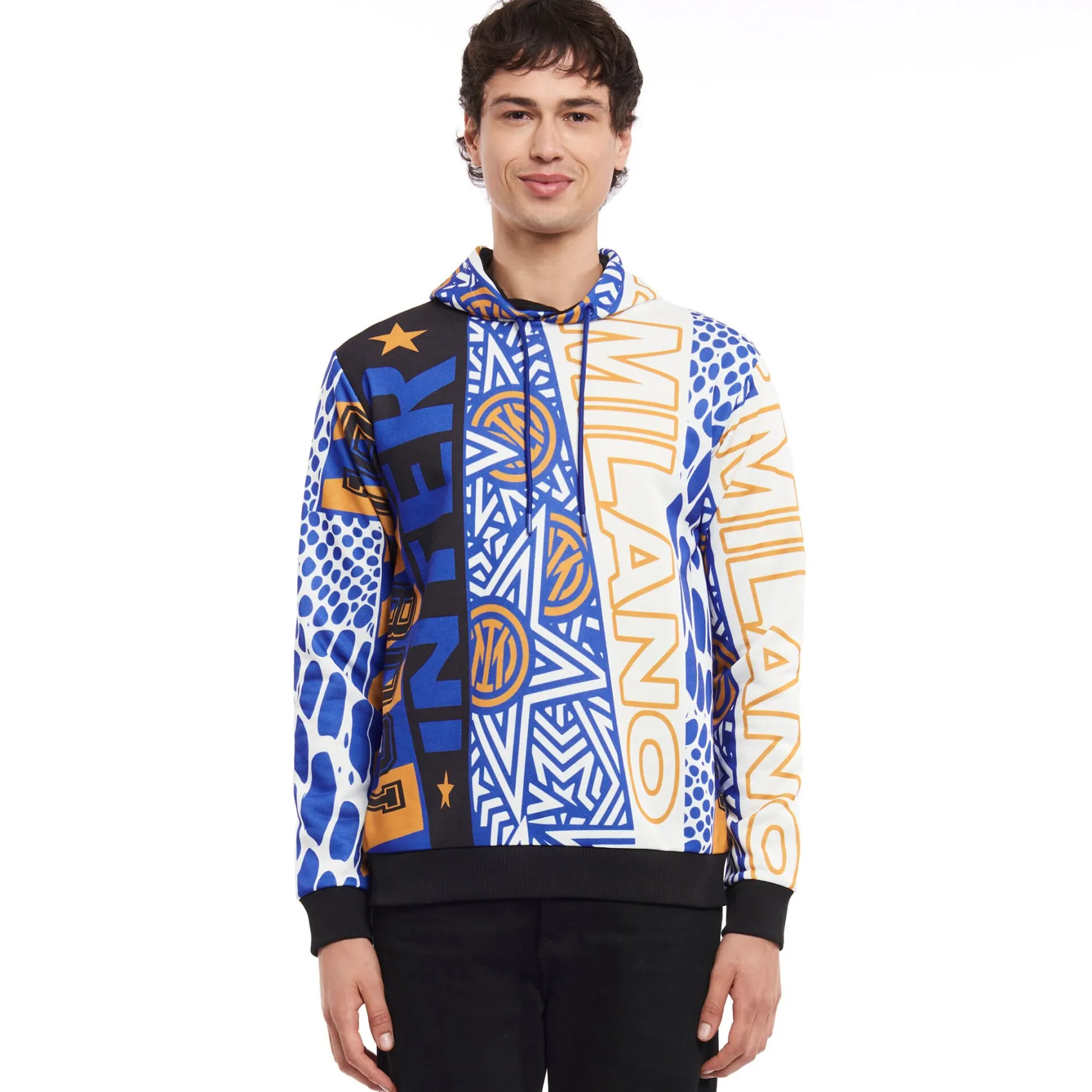 Inter Felpe E Giacche|Felpe E Giacche^IM FELPA MULTI LOGO NERO