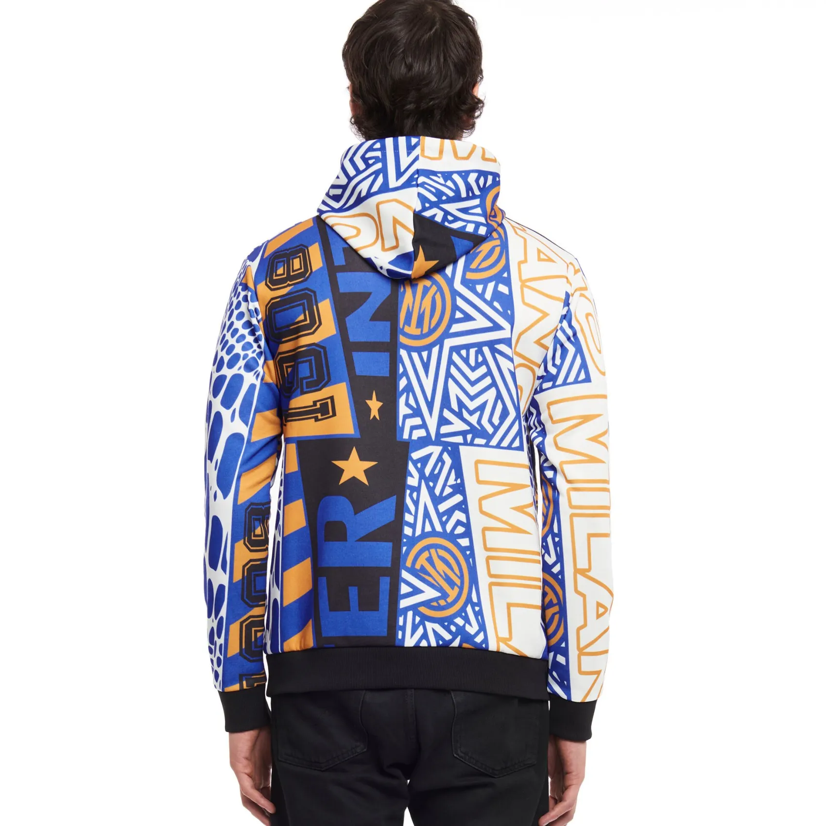 Inter Felpe E Giacche|Felpe E Giacche^IM FELPA MULTI LOGO NERO