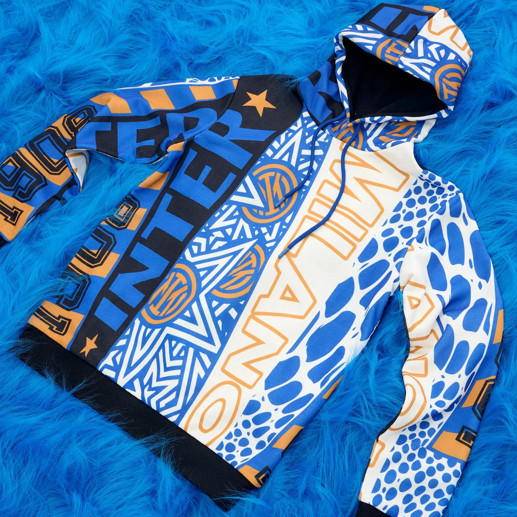 Inter Felpe E Giacche^IM FELPA MULTI LOGO BAMBINO NERO