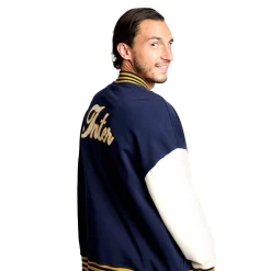 Inter Felpe E Giacche^IM FELPA VARSITY COLLEGE BLU NAVY