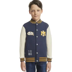 Inter Felpe E Giacche^IM FELPA VARSITY COLLEGE BAMBINO BLU NAVY