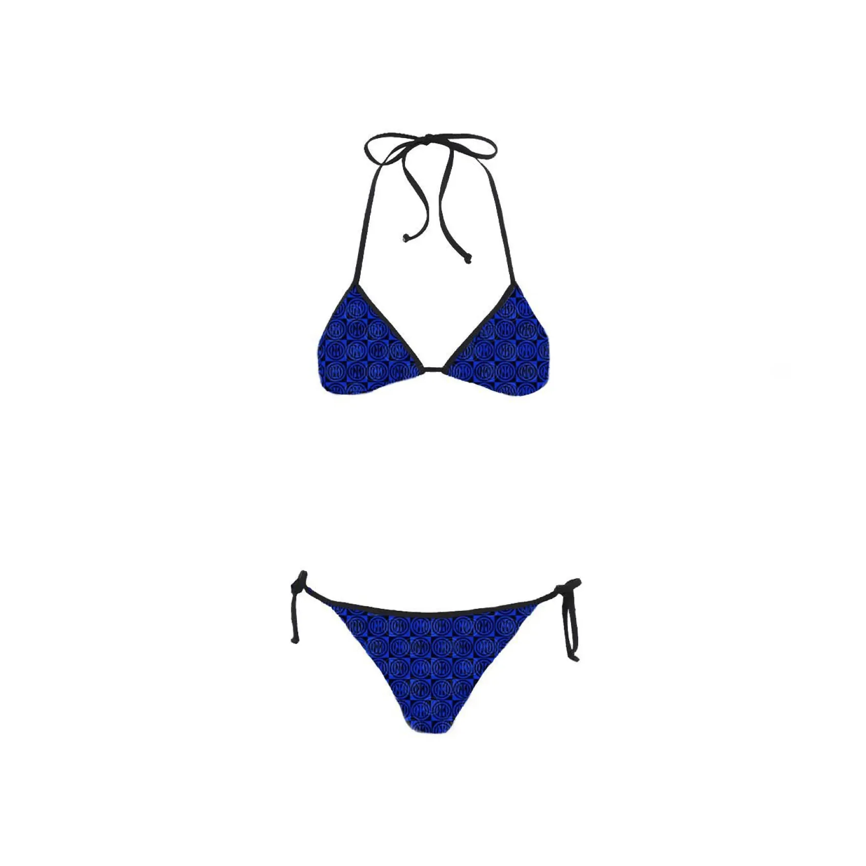 Inter Costumi^IM X MC2 SAINT BARTH BIKINI PATTERN NERAZZURRO DONNA BLU