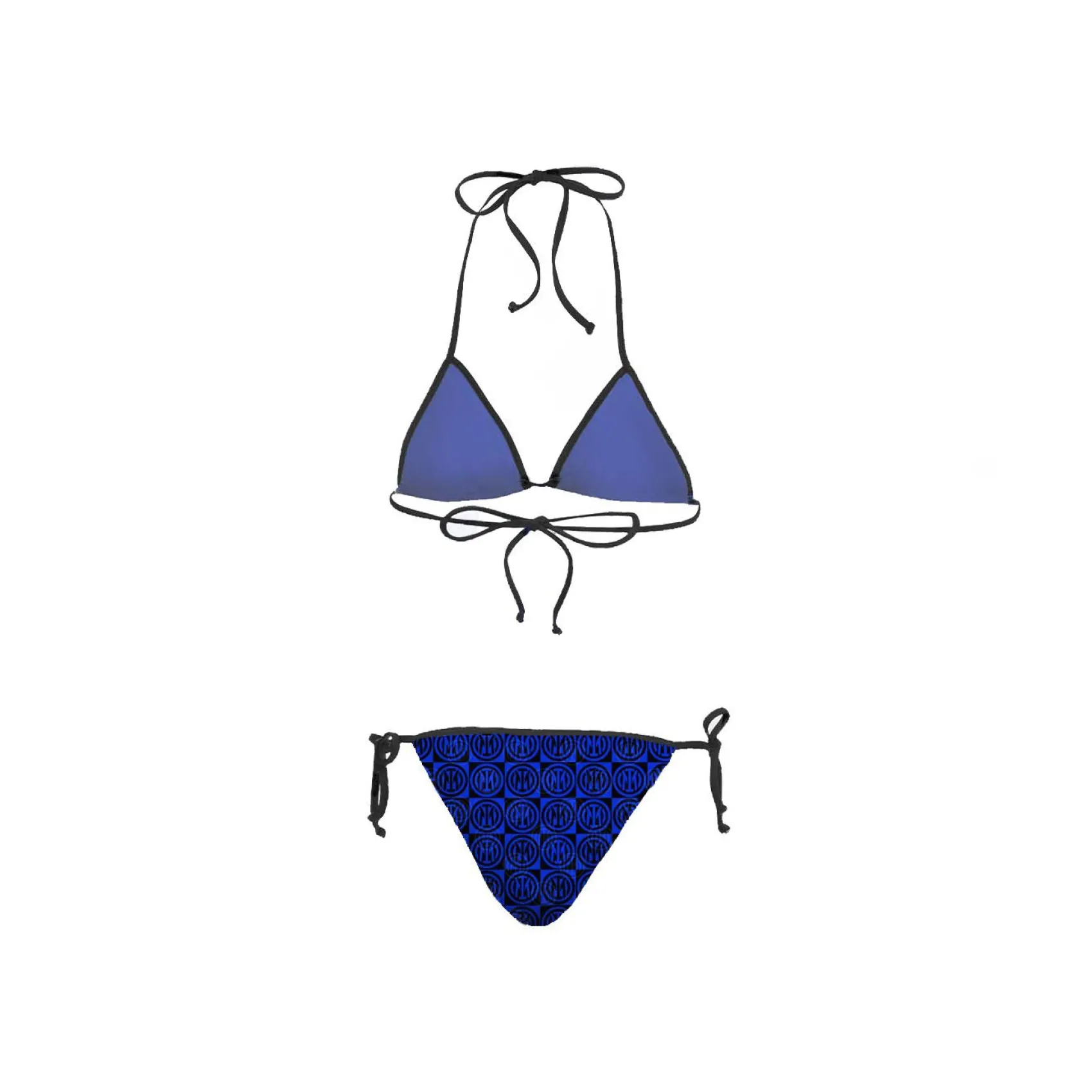 Inter Costumi^IM X MC2 SAINT BARTH BIKINI PATTERN NERAZZURRO DONNA BLU