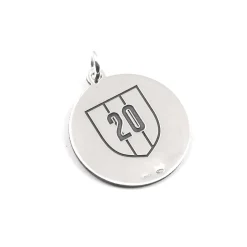 Inter Gioielli^IM X NOVE25 COLLANA PENDENTE 2STARS SILVER