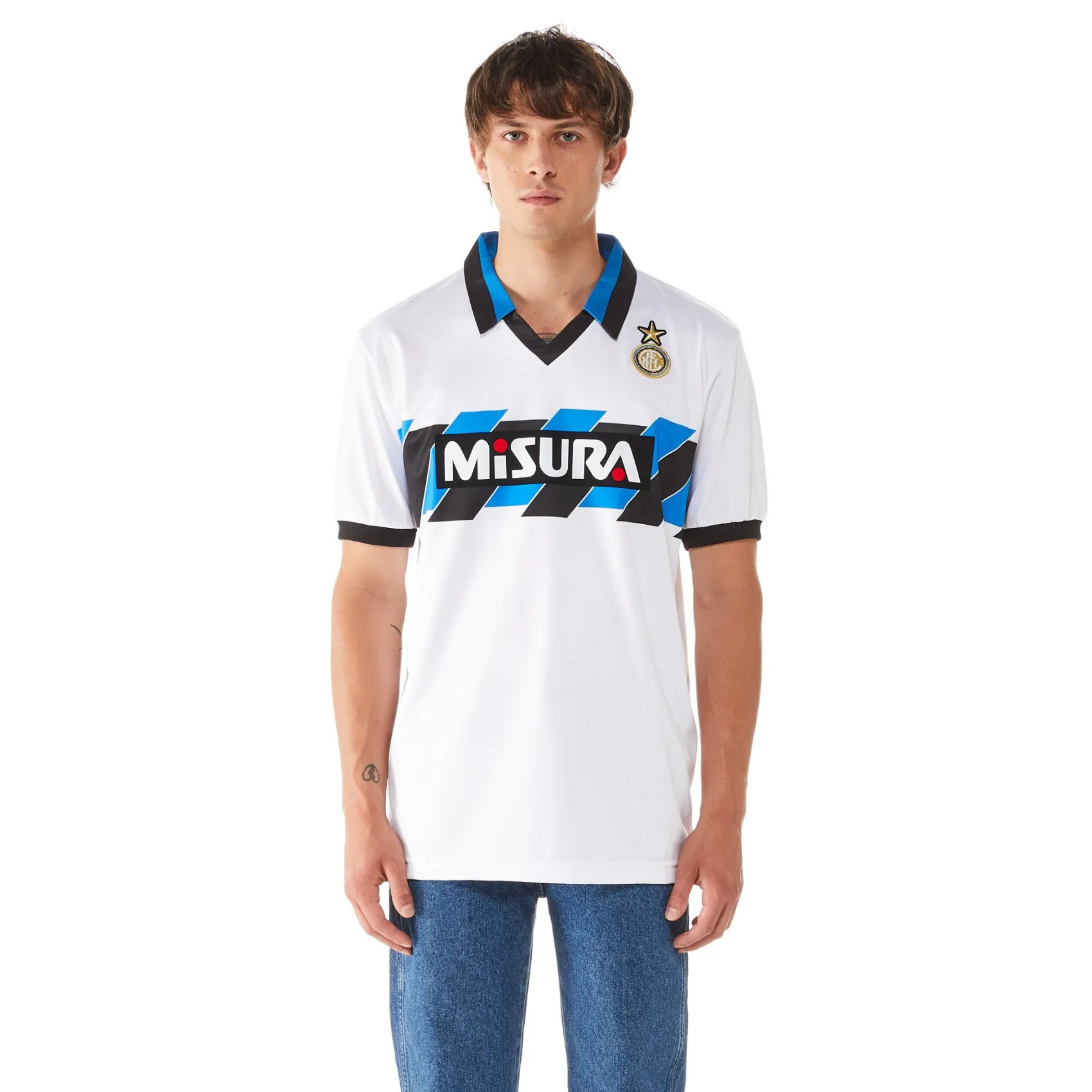 Inter Maglie Storiche|Maglie Storiche^IM MAGLIA STORICA AWAY 1990/91 BIANCO