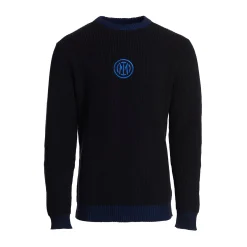Inter Felpe E Giacche^IM MAGLIONE COSTINA LOGO NERO