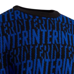Inter Felpe E Giacche^IM MAGLIONE STAMPA ALLOVER NERO