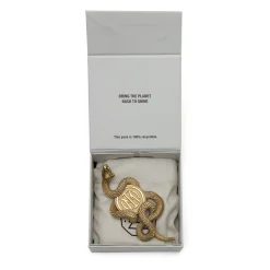 Inter Gioielli^IM NOVE25 FERMACARTE BISCIONE BRONZO