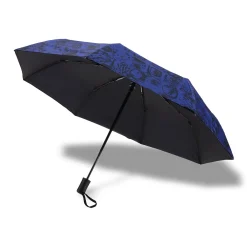 Inter Ombrelli^IM OMBRELLO ALL OVER PATTERN NERO