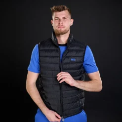 Inter Felpe E Giacche^IM PIUMINO SMANICATO NERO