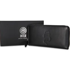 Inter Portafogli E Cinture^IM PORTAFOGLIO DA VIAGGIO SNAKE CLUB NERO