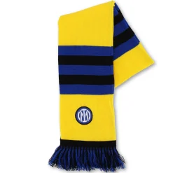 Inter Sciarpe^IM SCIARPA A RIGHE NERAZZURRE GIALLO