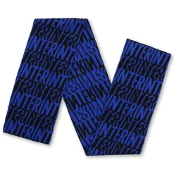 Inter Sciarpe^IM SCIARPA STAMPA ALLOVER NERO