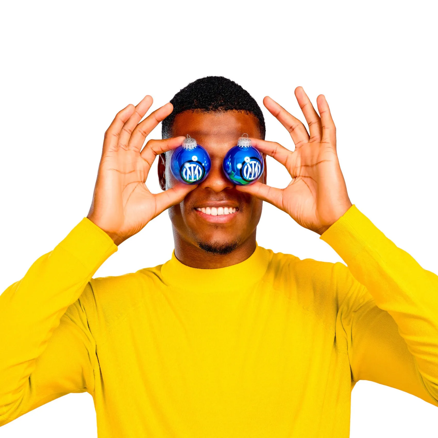 Inter Giochi E Peluches^IM SET 4 PALLINE W BLU ROYAL