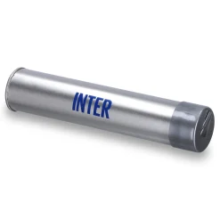 Inter Cancelleria^IM SET MATITE COLORATE E TEMPERINO SILVER
